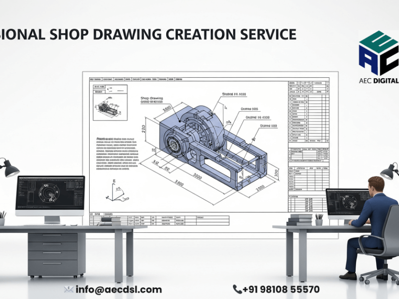 🛠️ Shop Drawing Creation Services: Precision That Powers Construction Success